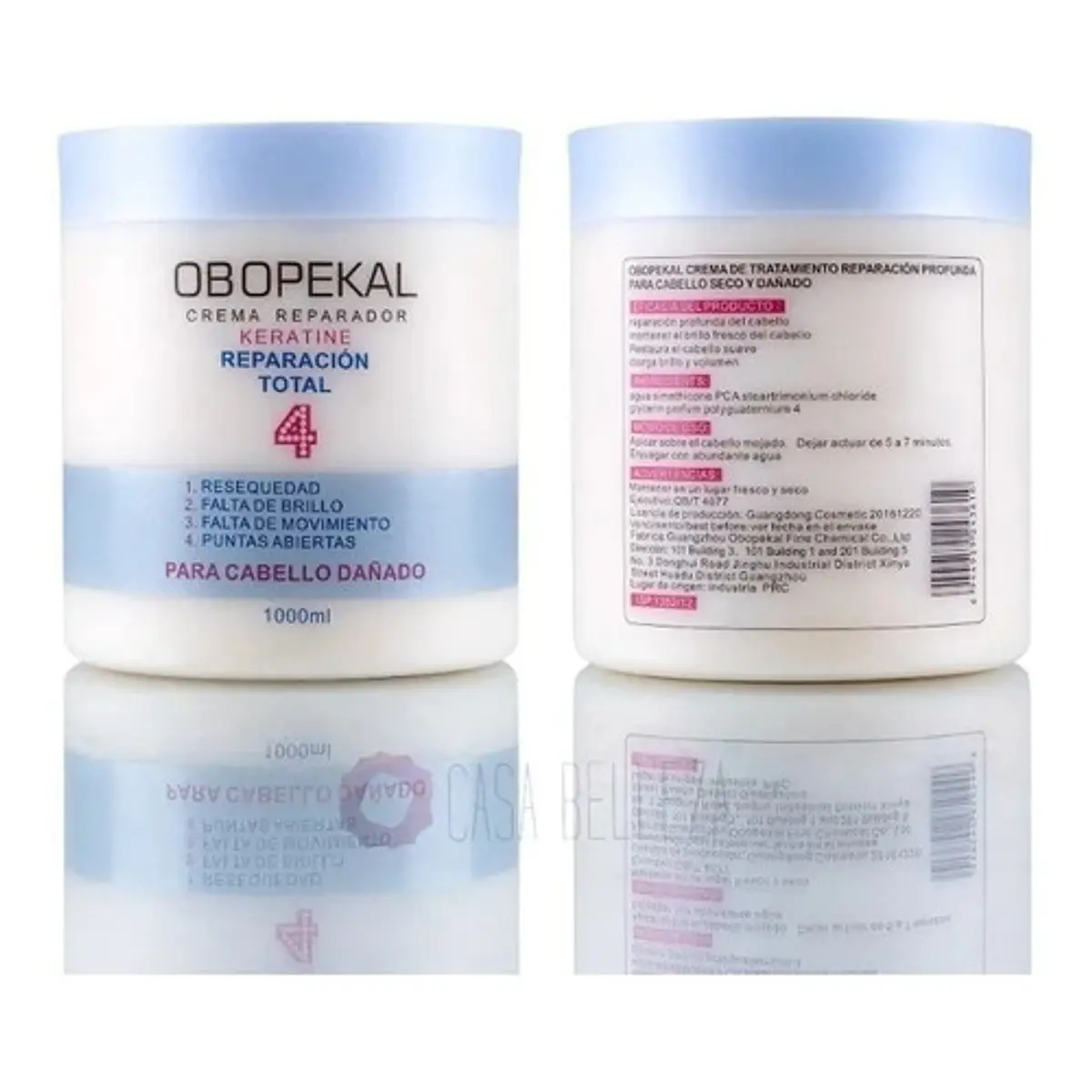 Mascara Obopekal Reparadora Total 4 1000g