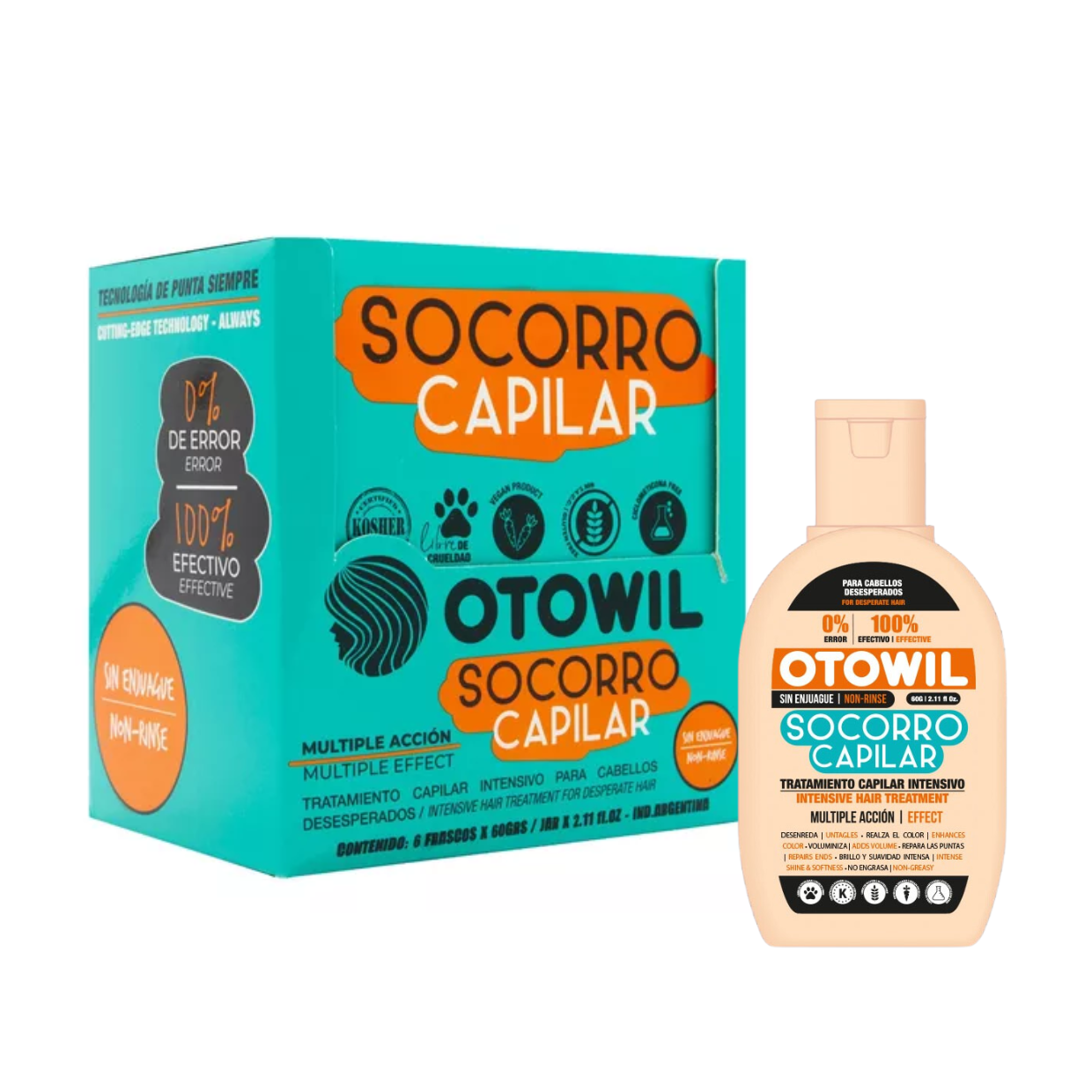 Socorro Capilar Otowil 60ml