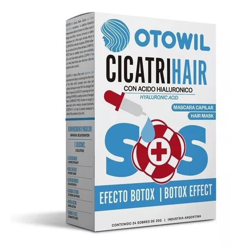 Cicatrihair Keratina Y Acido Hialuronico 25g