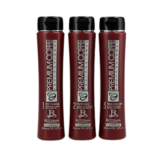 Kit Alisado Premium Coffe 300Ml Biotermia